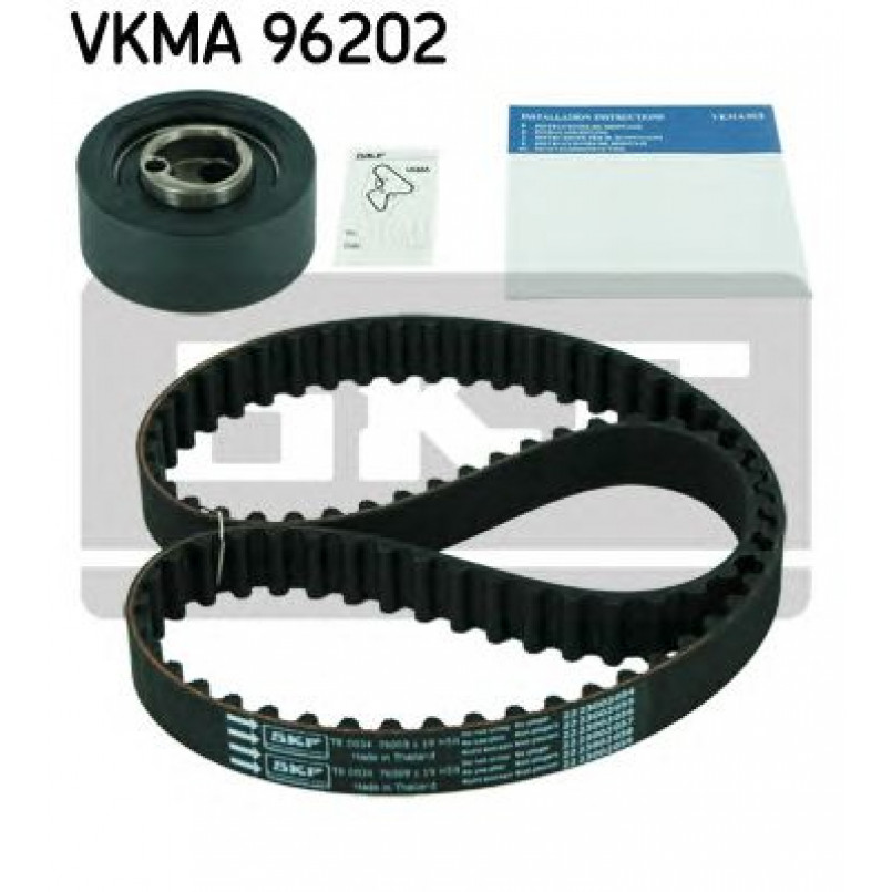 VKMA 96202 SKF Комплект (ремінь+ролики)